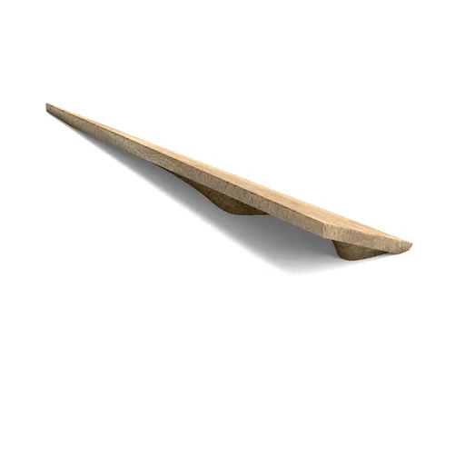 Triangular oak knobs for cabinets contemporary - 3